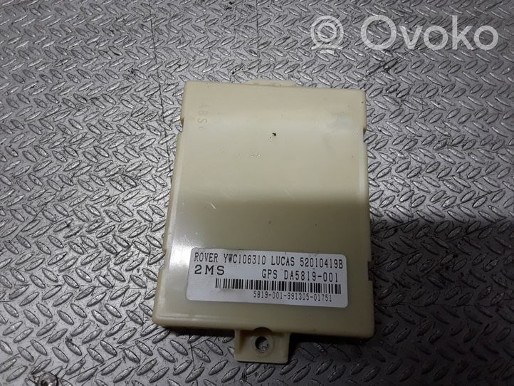 Land Rover Freelander Boîtier module alarme YWC106310