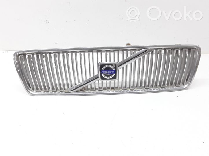 Volvo S80 Grille calandre supérieure de pare-chocs avant 9178087