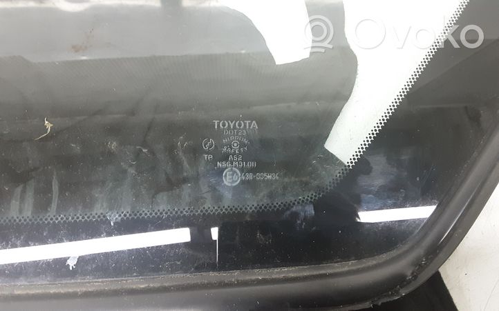 Toyota Avensis Verso Takasivuikkuna/-lasi 43R005834