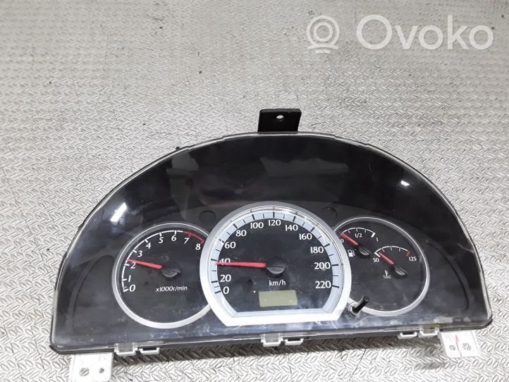 Chevrolet Lacetti Compteur de vitesse tableau de bord 96499003HM