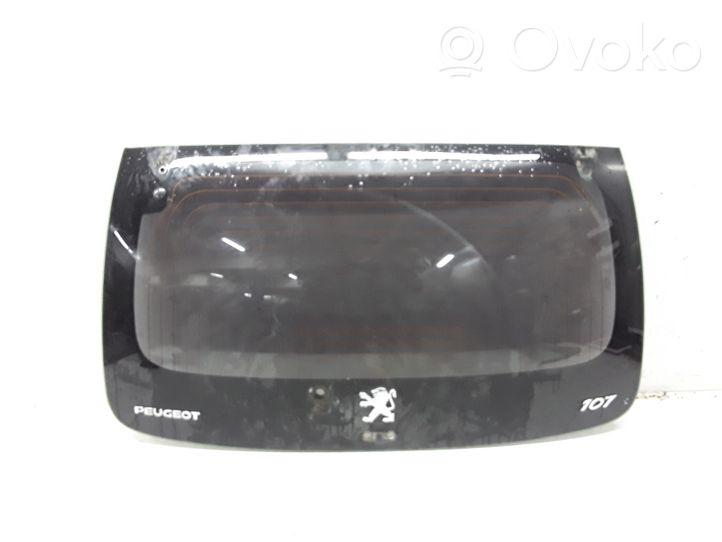 Peugeot 107 Opening tailgate glass 