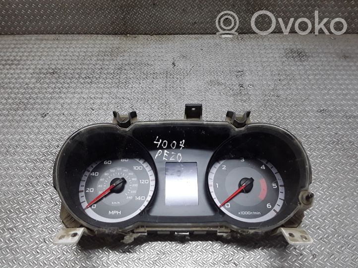 Peugeot 4007 Speedometer (instrument cluster) 769166220H