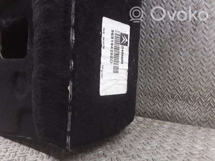 Citroen C5 Trunk/boot floor carpet liner 96819429ZD