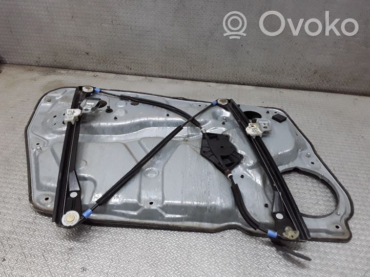 Volkswagen PASSAT B5 Front window lifting mechanism without motor 3B4837756A