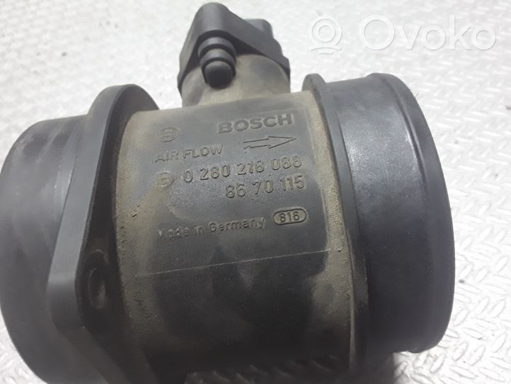 Volvo S60 Przepływomierz masowy powietrza MAF 0280218088