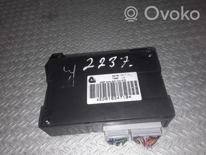 Nissan Primera Air conditioning/heating control unit ED01034710