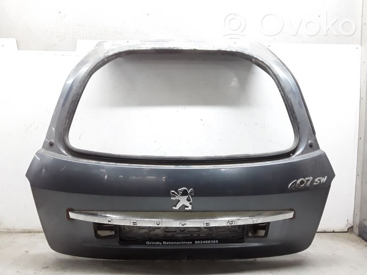 Peugeot 407 Tylna klapa bagażnika 