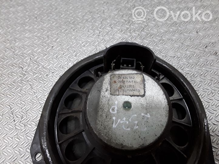 Opel Vectra C Altavoz de la puerta trasera 24423552