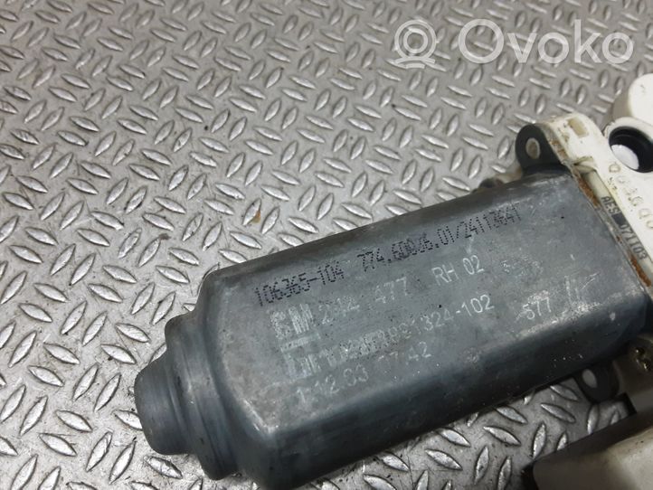 Opel Signum Silniczek podnoszenia szyby drzwi tylnych 2441477