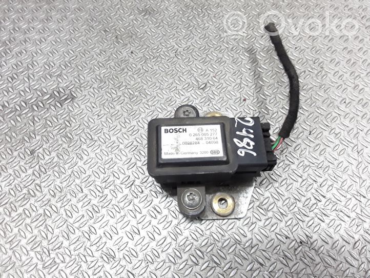 Alfa Romeo GT ESP (elektroniskās stabilitātes programmas) sensors (paātrinājuma sensors) 0265005277