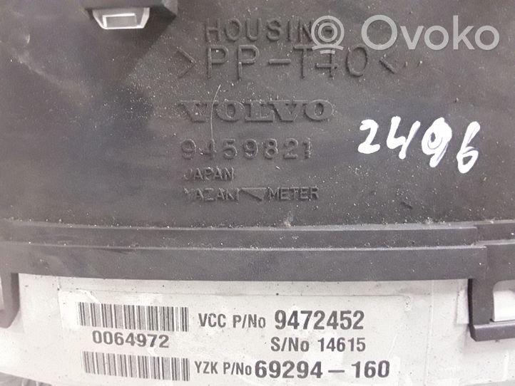 Volvo S80 Geschwindigkeitsmesser Cockpit 9459821