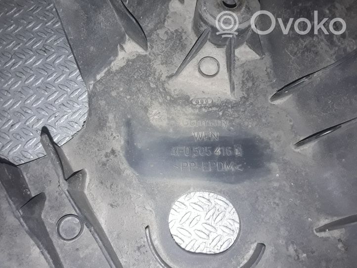 Audi A6 S6 C6 4F Dugno apsauga galinės važiuoklės 4F0505416