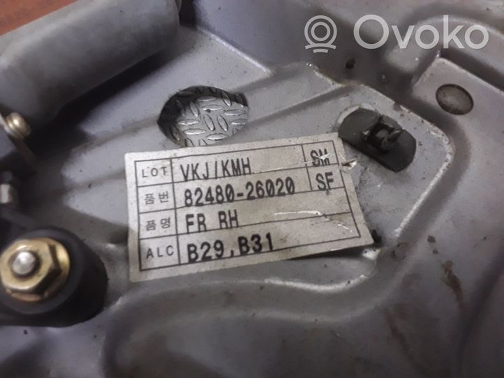 Hyundai Santa Fe Mécanisme de lève-vitre avec moteur 8248026020