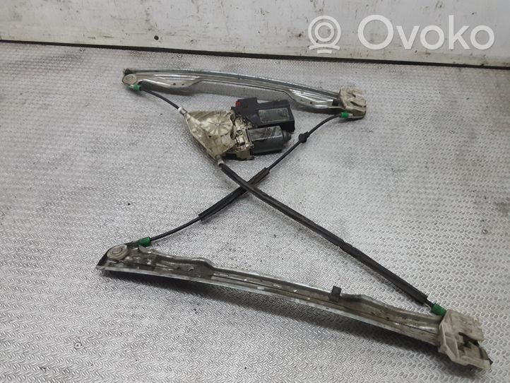 Citroen C5 Front door window regulator with motor 9632532080