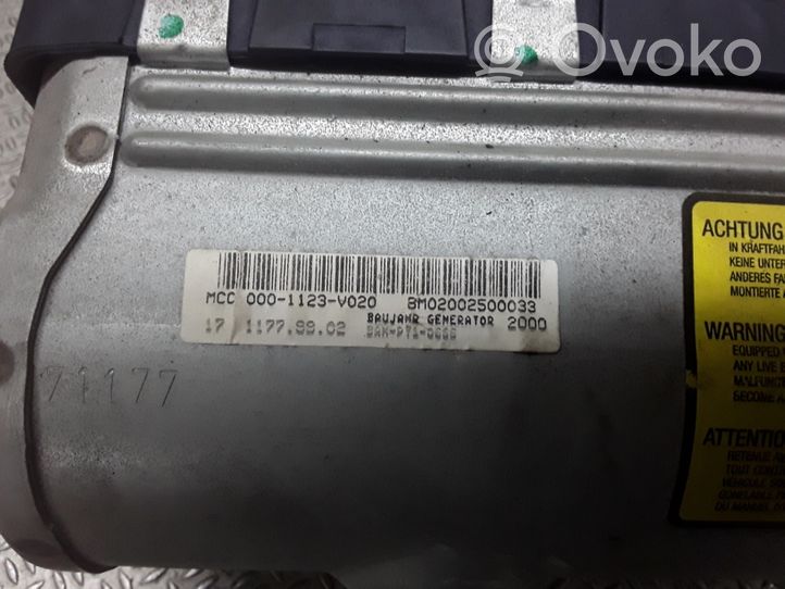 Smart ForTwo I Poduszka powietrzna Airbag pasażera 0001123V020