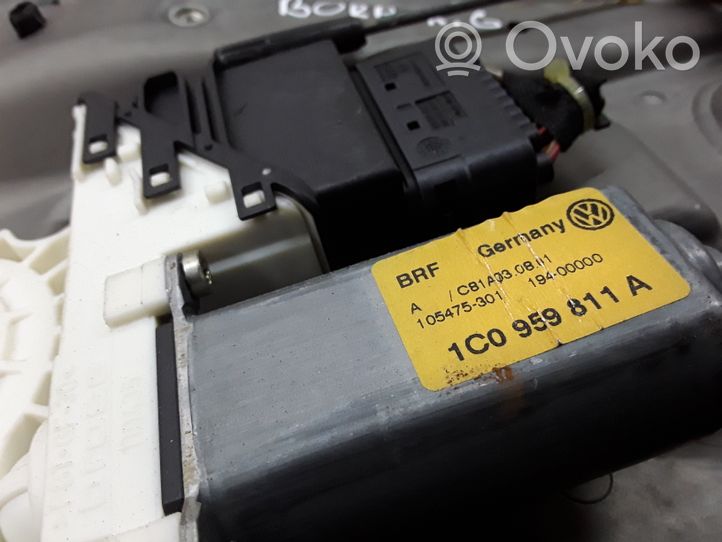 Volkswagen Bora Elektryczny podnośnik szyby drzwi tylnych 1J5839755E