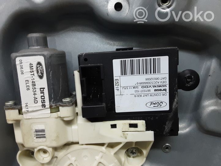 Ford Focus Mécanisme lève-vitre de porte arrière avec moteur 984863117