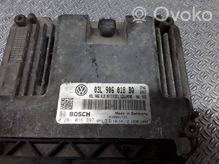 Skoda Yeti (5L) Sterownik / Moduł ECU 03L906018BQ