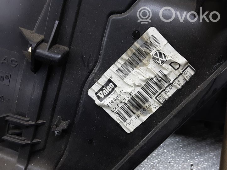 Volkswagen Golf V Montaje de la caja de climatización interior 1K1820003CK