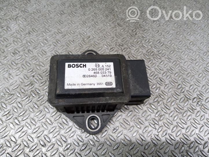 Fiat Punto (188) Sensore di imbardata accelerazione ESP 0265005241