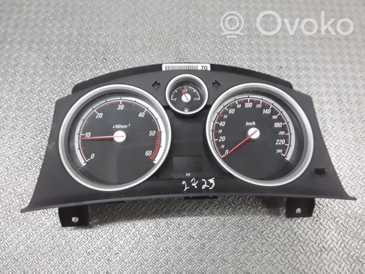 Opel Astra H Compteur de vitesse tableau de bord 13225977