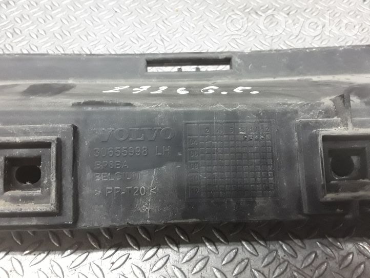 Volvo S40 Support de pare-chocs arrière 30655998LH