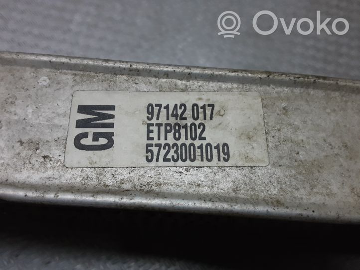 Opel Frontera B Interkūlerio radiatorius 97142017