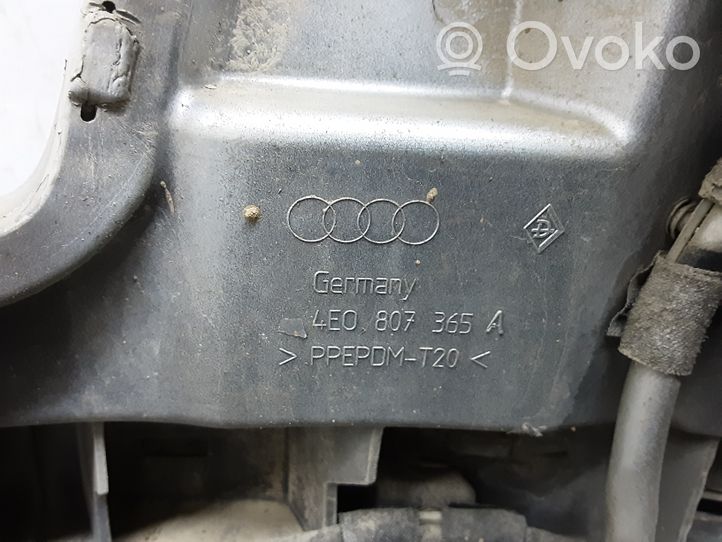 Audi A8 S8 D3 4E Galinis bamperis 4E0807365A