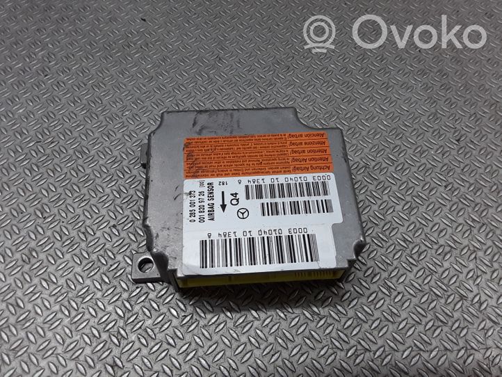 Mercedes-Benz C W203 Oro pagalvių valdymo blokas 0018209726