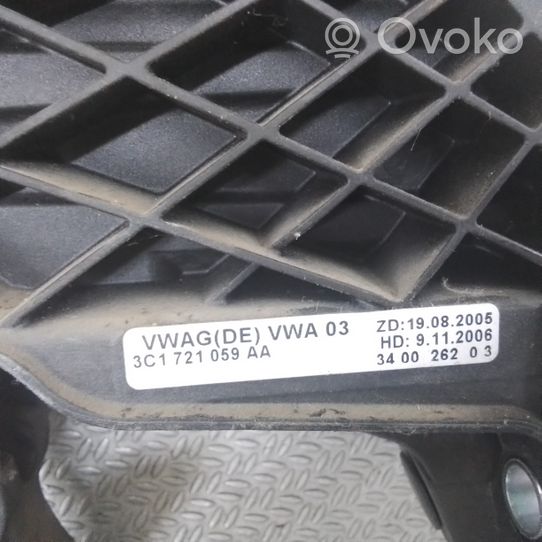 Volkswagen PASSAT B6 Pedale della frizione 3C1721059AA