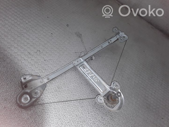 Opel Astra H Rear door manual window regulator 13100421RH