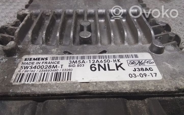 Ford C-MAX I Calculateur moteur ECU 3M5A12A650HK