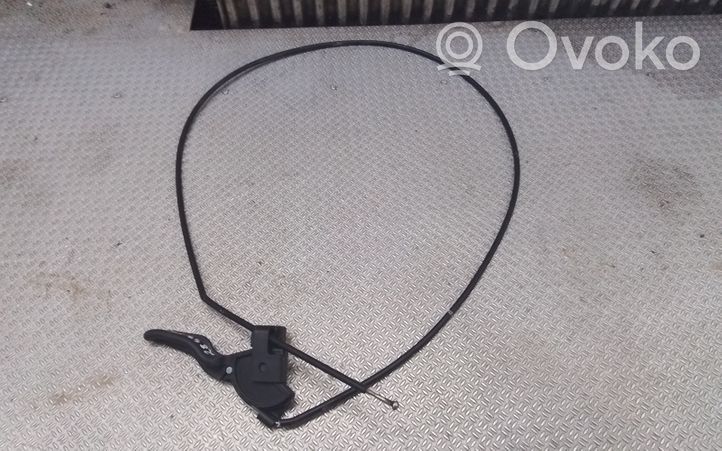 Opel Meriva B Système poignée, câble pour serrure de capot 13128233