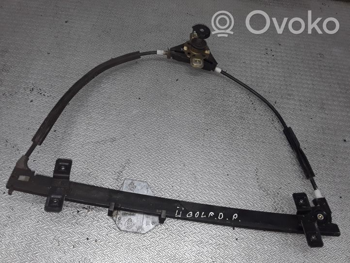 Volkswagen Golf II Front door manual window regulator 