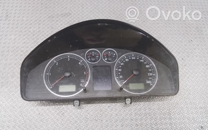 Volkswagen Sharan Geschwindigkeitsmesser Cockpit 7M3920820H