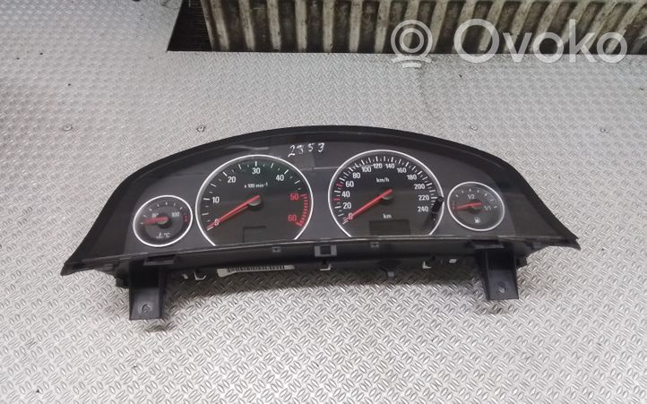 Opel Vectra C Compteur de vitesse tableau de bord 13165966MP