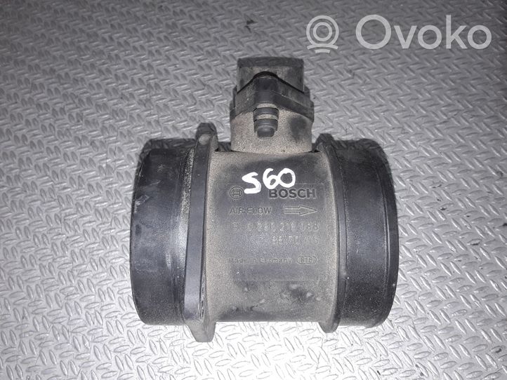 Volvo S60 Przepływomierz masowy powietrza MAF 8670115