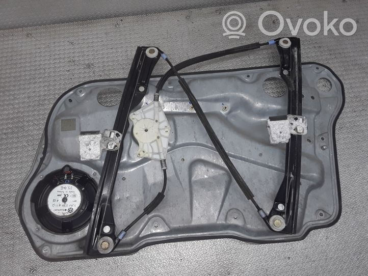 Volkswagen Jetta IV Mechanizm podnoszenia szyby przedniej bez silnika 1J4837755E