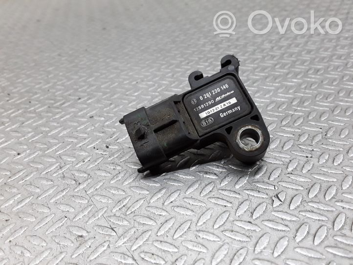 Opel Meriva B Czujnik ciśnienia powietrza 0261230146