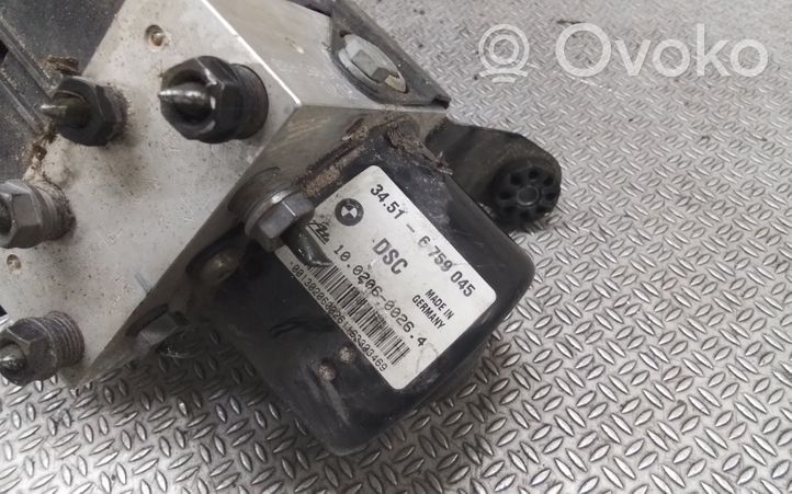 BMW 3 E46 Блок ABS 34516759045