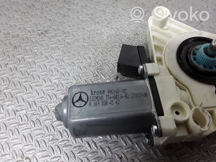 Mercedes-Benz A W169 Motorino alzacristalli della portiera posteriore A1698204542