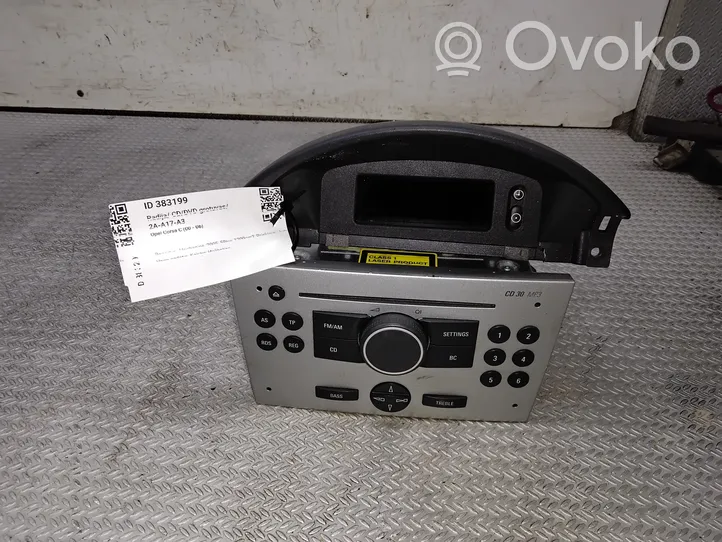 Opel Corsa C Panel / Radioodtwarzacz CD/DVD/GPS 13167830