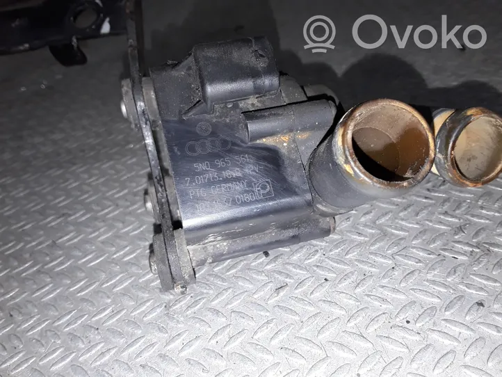 Volkswagen Golf VI Electric auxiliary coolant/water pump 5N0965561