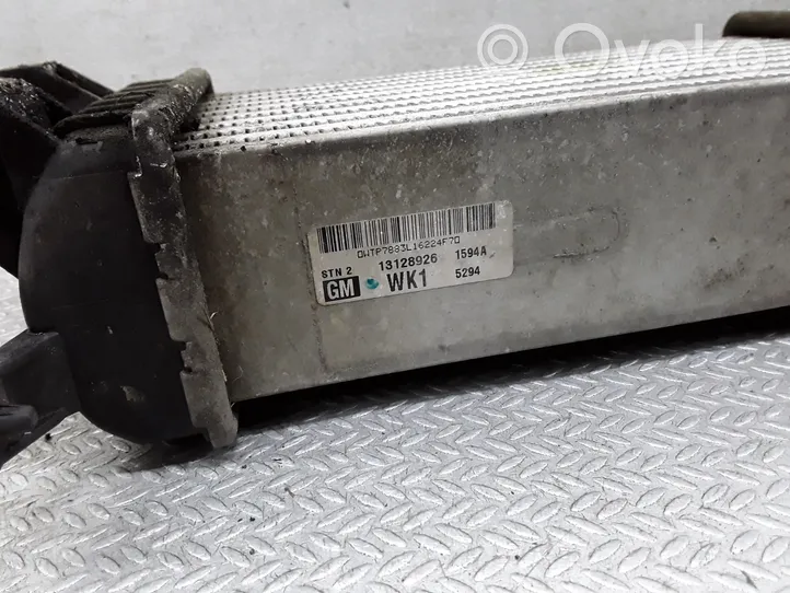 Opel Astra H Chłodnica powietrza doładowującego / Intercooler 13128926