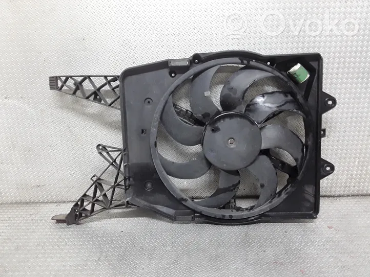 Opel Corsa D Electric radiator cooling fan 466119570