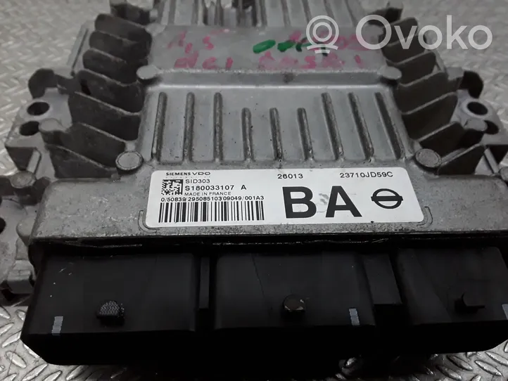 Nissan Qashqai+2 Variklio valdymo blokas S180033107A