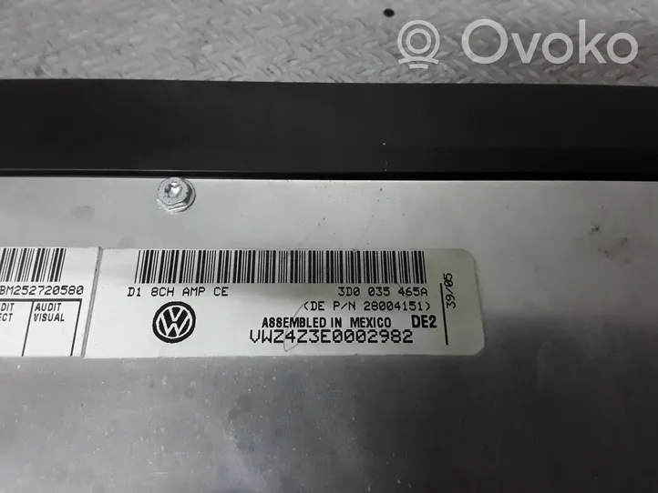 Volkswagen Phaeton Amplificatore 3D0035465A