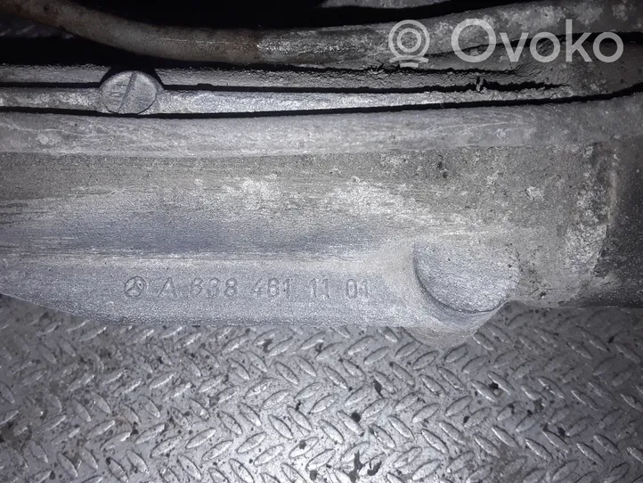 Mercedes-Benz Vito Viano W638 Cremagliera dello sterzo A6384611101