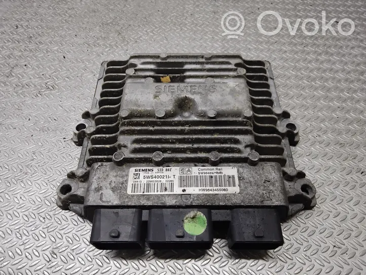 Citroen C3 Calculateur moteur ECU SW9648971880