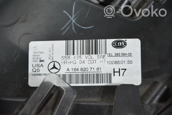 Mercedes-Benz ML W164 Lampa przednia A1648207161